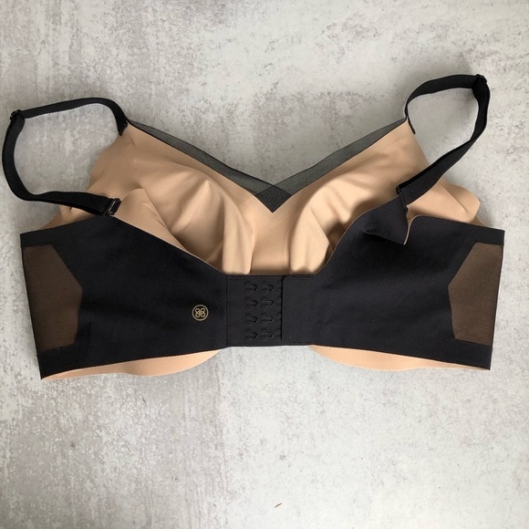 Honeylove Crossover Wireless Bra Black Size 1X - Picture 7 of 14